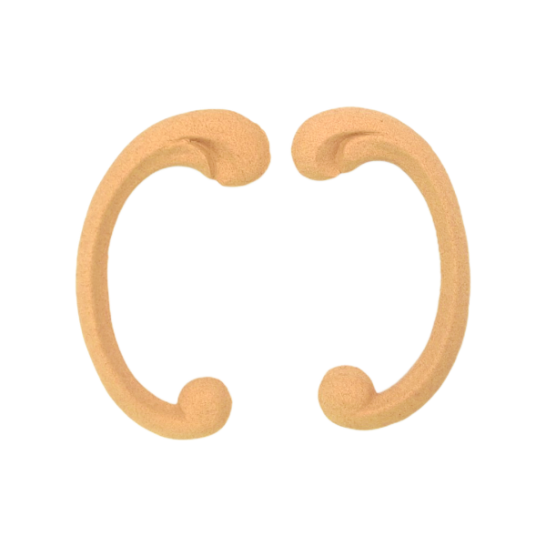 Set of crescents 7,5X4,5 cm BM1120