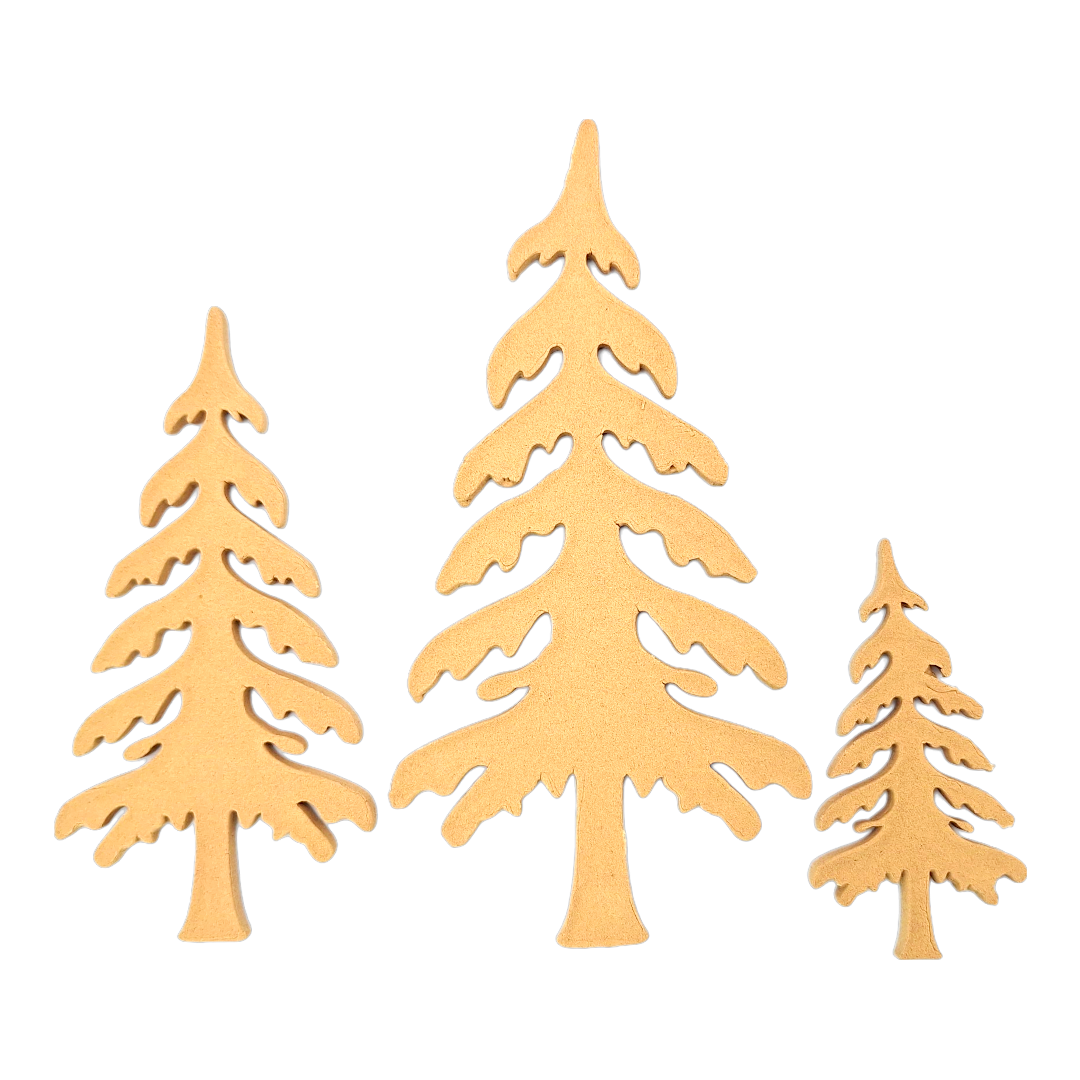 Christmas trees 3 pcs  Set of 3 Pieces BM1110