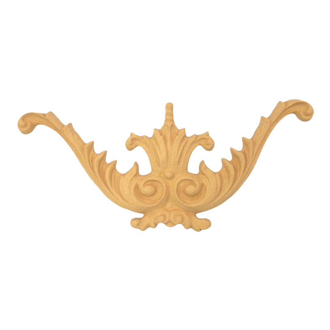 Applique Corner Scroll 9X18 cm ΒΜ1051