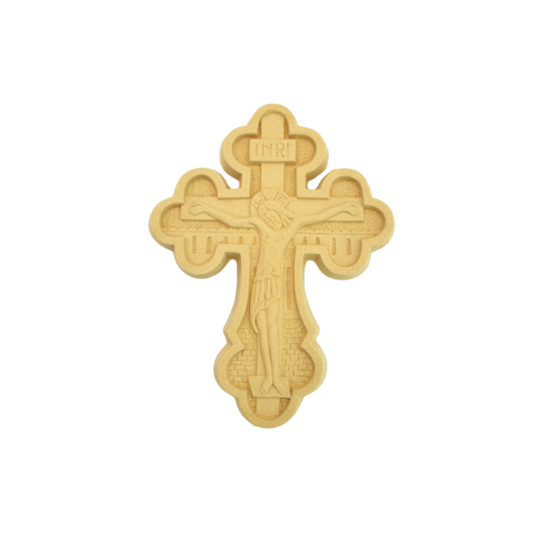 Wood sculpture cross 12X15...