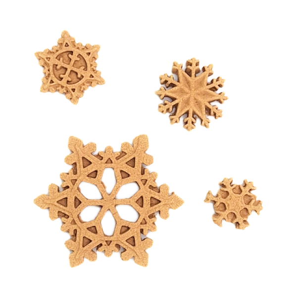 Snowflakes set of 4 Pieces BM1064