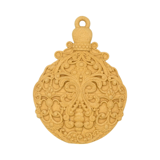 Christmas bauble 11,4X8,3 cm BM1245