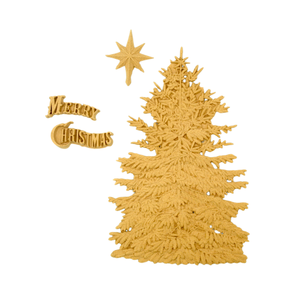 Christmas tree 16X12 cm BM1237