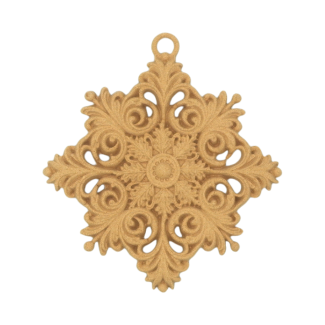 Christmas snowflake 7X6 cm BM1229