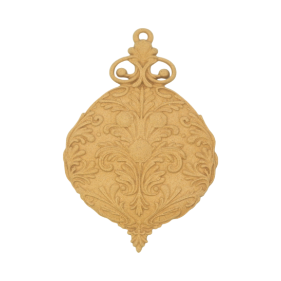 Christmas bauble 11X7 cm BM1211